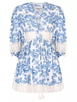 Платье с вышивкой FORTE DEI MARMI COUTURE