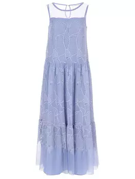 Платье с вышивкой TONET