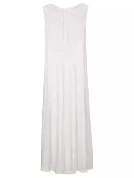 Платье-сетка со стразами VARDOUI NAZARIAN