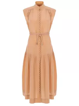 Платье шелковое