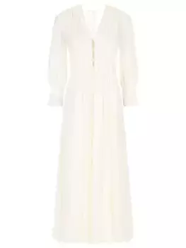 Платье шелковое