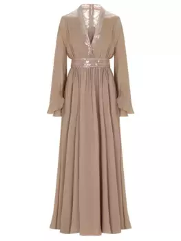 Платье шелковое