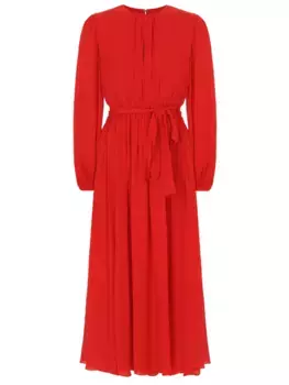 Платье шелковое