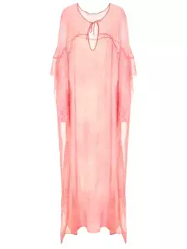 Платье шелковое