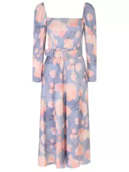 Платье шелковое