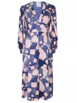 Платье шелковое