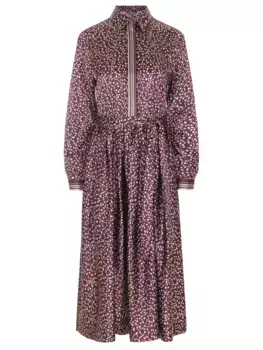 Платье шелковое