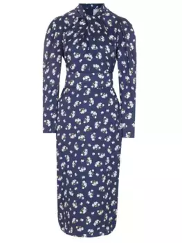 Платье шелковое