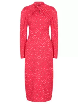 Платье шелковое