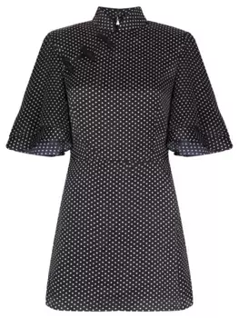 Платье шелковое