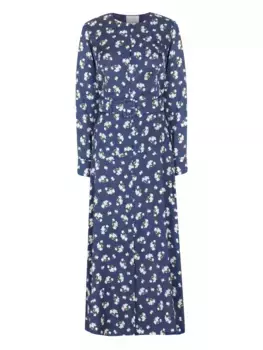 Платье шелковое