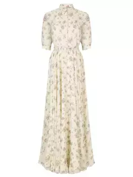 Платье шелковое