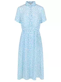 Платье шелковое