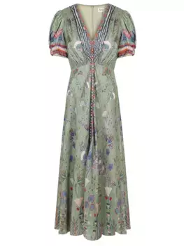 Платье шелковое