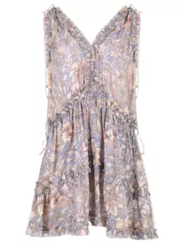 Платье шелковое