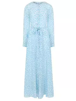 Платье шелковое