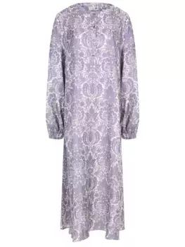 Платье шелковое