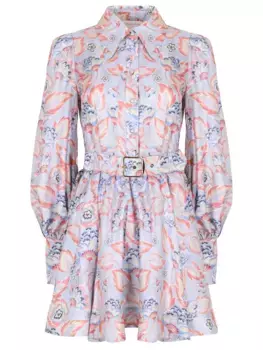 Платье шелковое