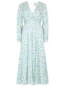 Платье шелковое