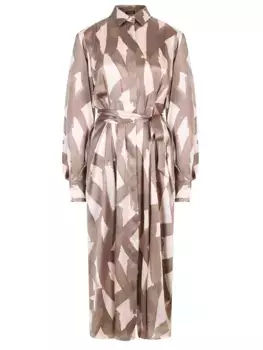 Платье шелковое