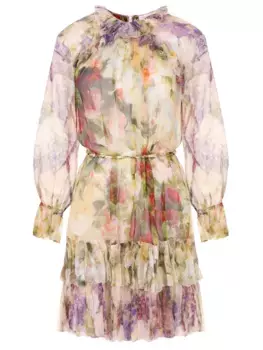 Платье шелковое