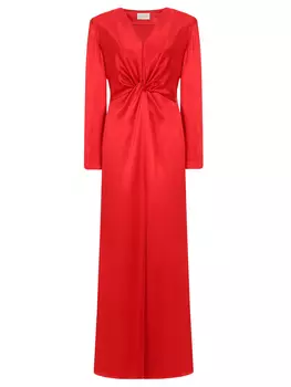 Платье шелковое