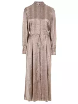 Платье шелковое