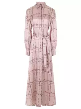 Платье шелковое