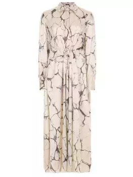 Платье шелковое