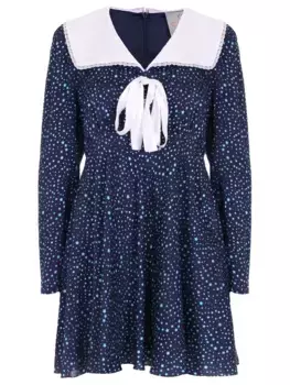 Платье шелковое