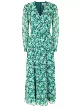 Платье шелковое