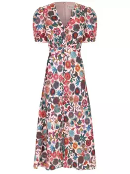 Платье шелковое