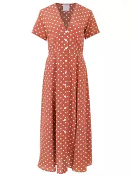 Платье шелковое