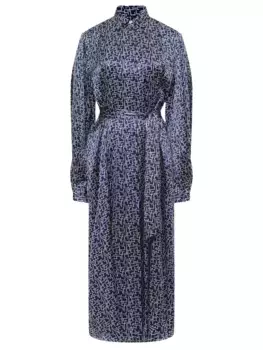 Платье шелковое