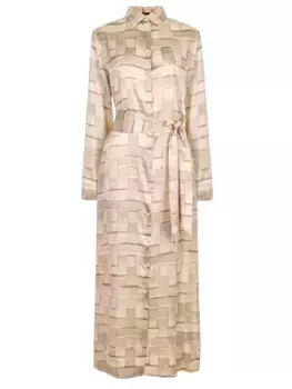 Платье шелковое