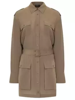 Платье шелковое