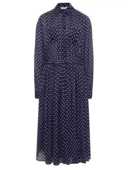 Платье шелковое