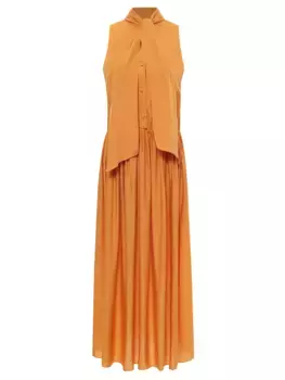 Платье шелковое