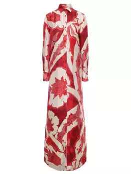 Платье шелковое