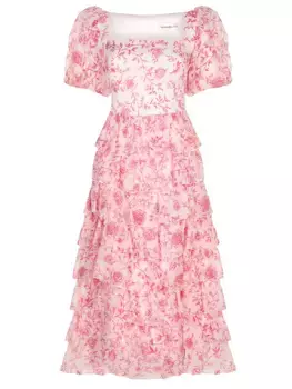 Платье шелковое