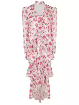 Платье шелковое