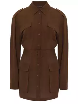 Платье шелковое