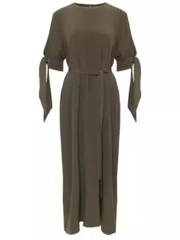 Платье шелковое