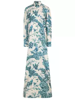 Платье шелковое