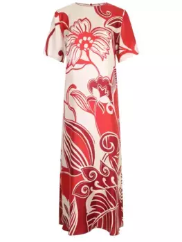 Платье шелковое