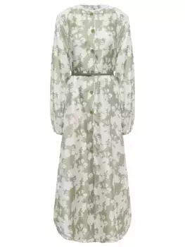 Платье шелковое