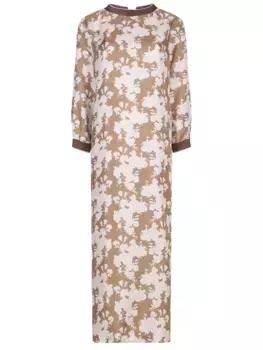 Платье шелковое