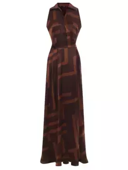 Платье шелковое