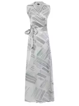 Платье шелковое