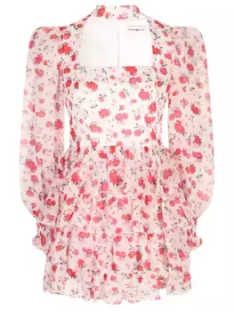 Платье шелковое